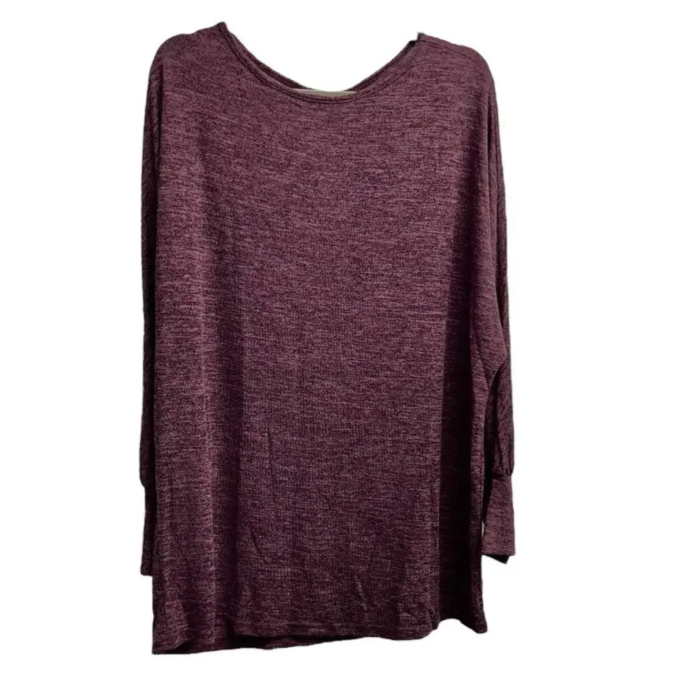 BLOOMCHIC Purple Soft Lightweight Long Sleeve Top Size 18/20 - Picture 1 of 4
